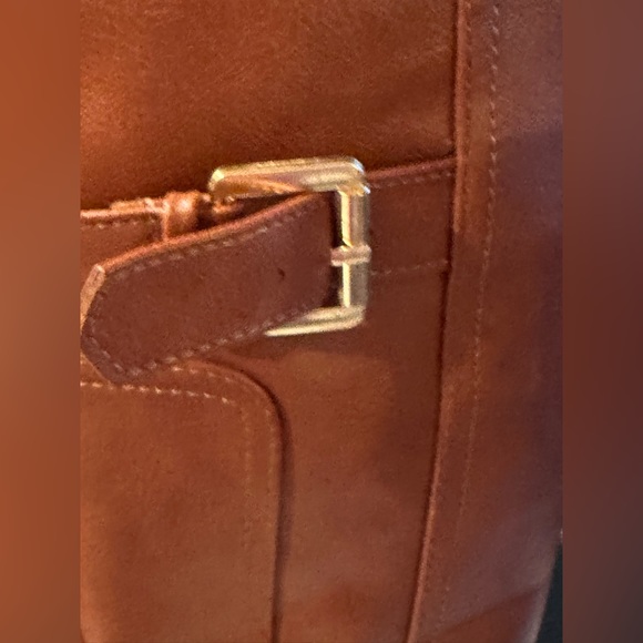 Kohl’s Ridding Boots SZ 13 Brown Boots with memory foam Gold Buckles Har… - Picture 6 of 13